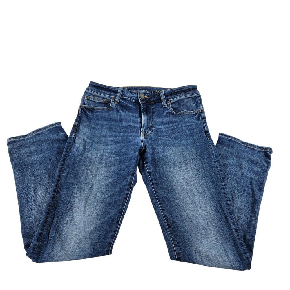American Eagle Original Straight Ne(x)t Level‎ Flex Jeans 31x32 Medium Wash Blue